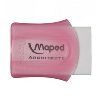 Maped 511010-Architect Eraser Assorted Colors Pink Stationery