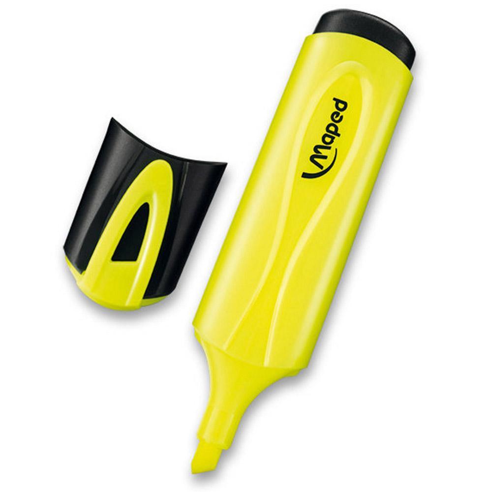 Maped 742534 Highlighter Classic Neon Yellow - Karout Online