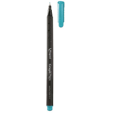 Maped Graph Peps Fineliner Pen Blue Lagoon.