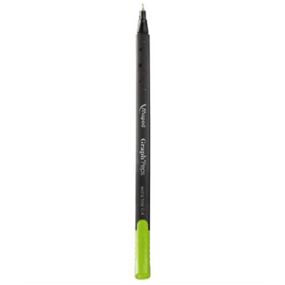 MAPED 749161 Fineliner Pen 0.4mm Apple Green - Karout Online