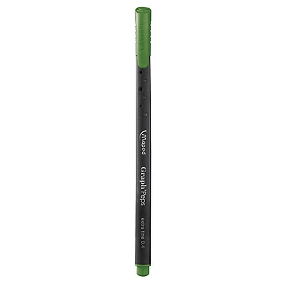 Maped Fineliner Pen 0.4mm Jungle Green / MD-749125 - Karout Online -Karout Online Shopping In lebanon - Karout Express Delivery 