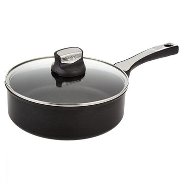 Tefal Expertise Sautepan 24cm With Glass Lid / C6203272 - Karout Online -Karout Online Shopping In lebanon - Karout Express Delivery 