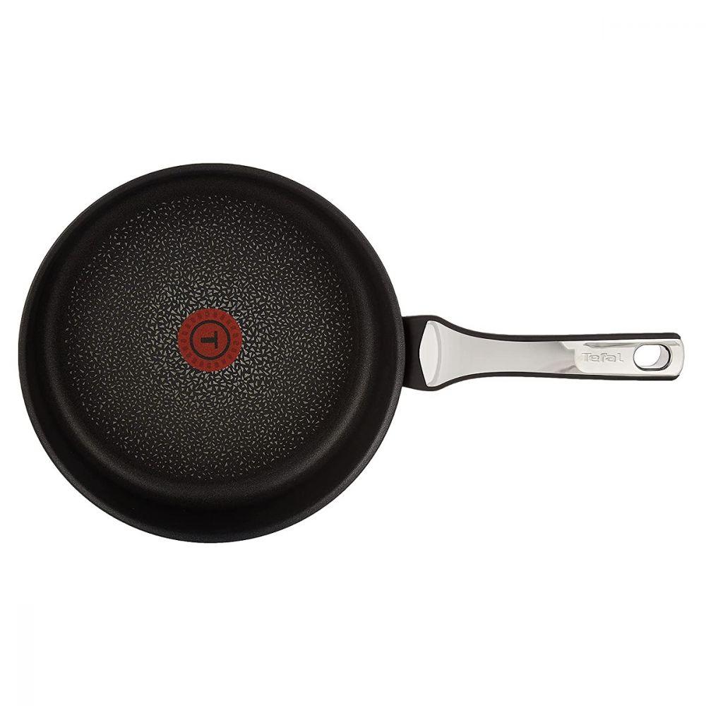 Tefal Expertise Sautepan 24cm With Glass Lid / C6203272 - Karout Online -Karout Online Shopping In lebanon - Karout Express Delivery 