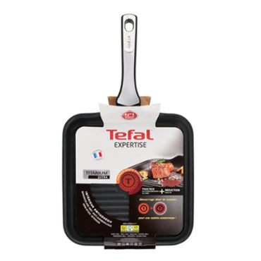Tefal Expertise Grillpan 26 x 26cm / C6204072 - Karout Online -Karout Online Shopping In lebanon - Karout Express Delivery 
