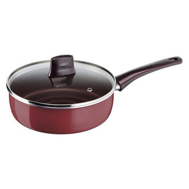 Tefal Pleasure Sautepan 26 cm + Lid / D5053352 - Karout Online -Karout Online Shopping In lebanon - Karout Express Delivery 