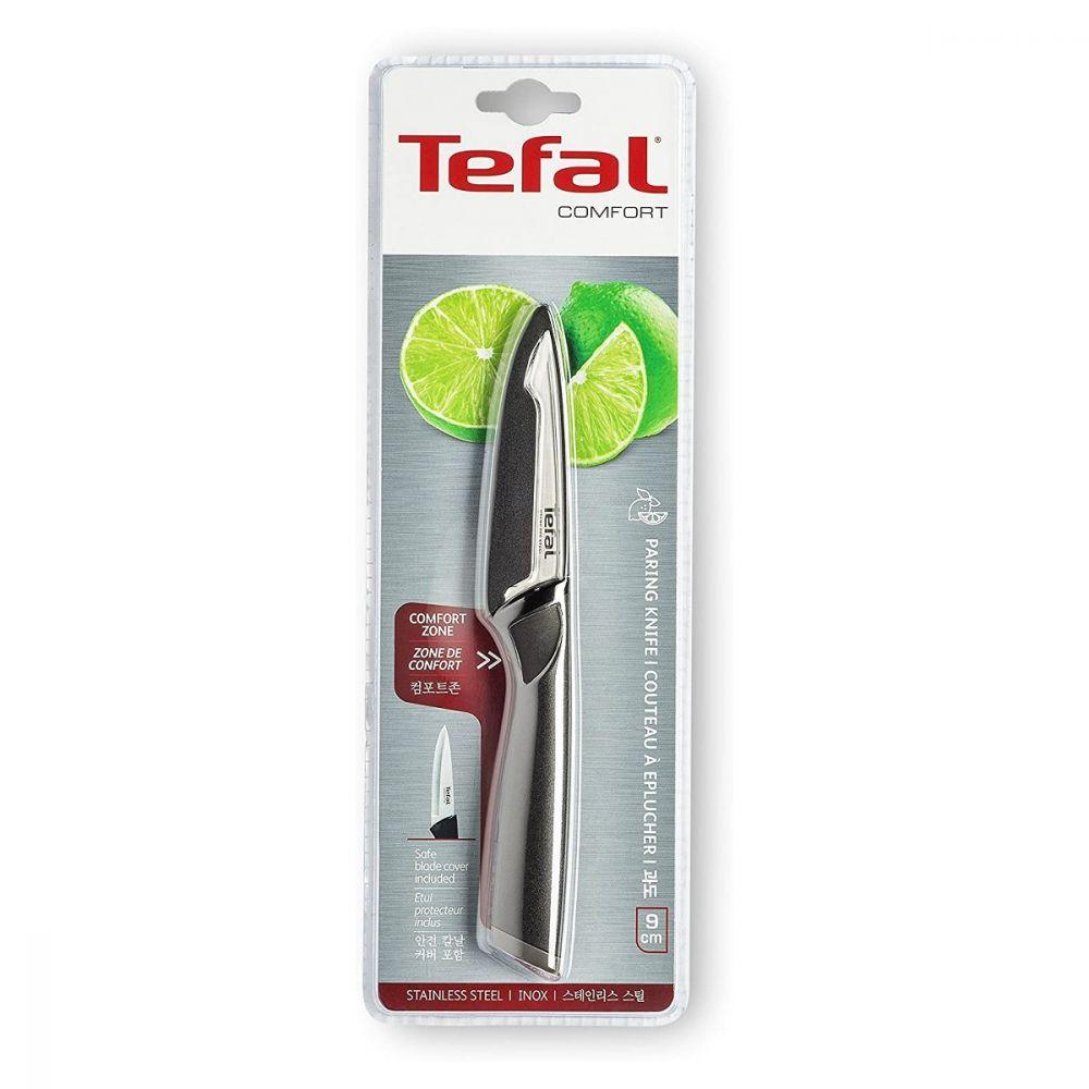 Tefal Comfort Touch - Paring Knife 9cm + Cover  / K2213514 - Karout Online -Karout Online Shopping In lebanon - Karout Express Delivery 