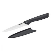 Tefal Comfort Touch - Utility Knife 12cm + Cover / K2213914 - Karout Online -Karout Online Shopping In lebanon - Karout Express Delivery 