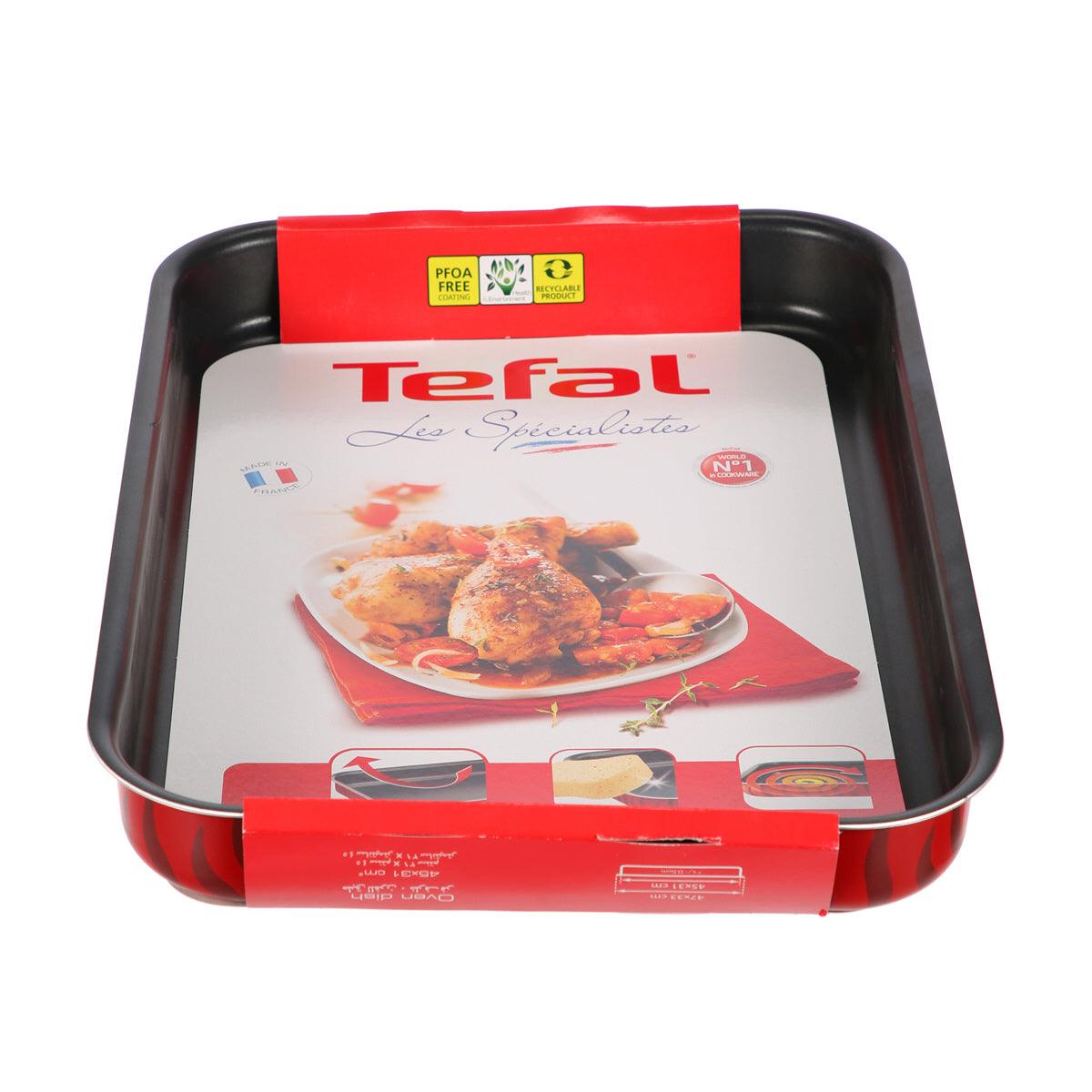 Tefal Les Specialistes Rectangular Oven Dish 45 x 31 cm / J1325082 - Karout Online -Karout Online Shopping In lebanon - Karout Express Delivery 