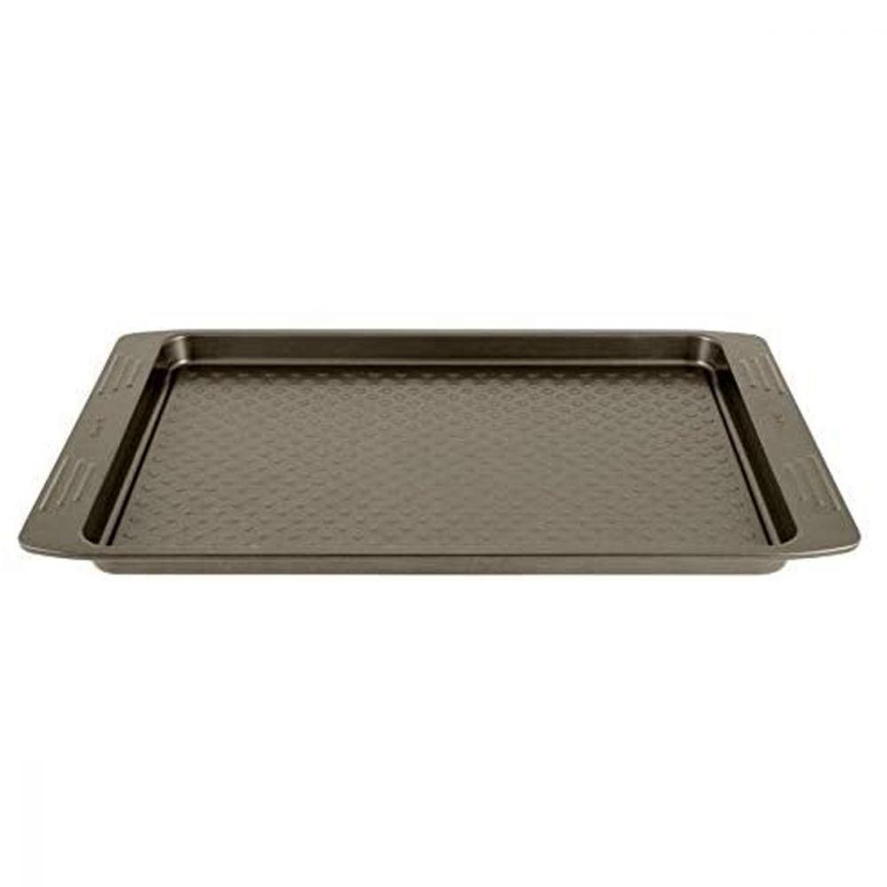 Tefal Easy Grip Gold Medium Baking Tray 26 x 36 cm / J1627145 - Karout Online -Karout Online Shopping In lebanon - Karout Express Delivery 