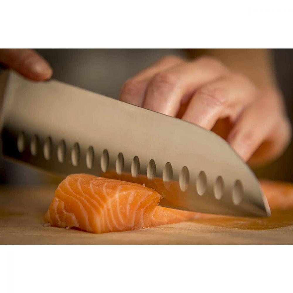 Tefal Ice Force Santoku Knife 18cm / K2320614 - Karout Online -Karout Online Shopping In lebanon - Karout Express Delivery 