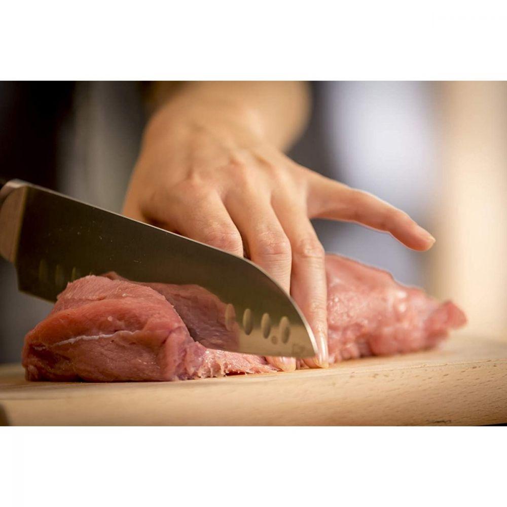 Tefal Ice Force Santoku Knife 18cm / K2320614 - Karout Online -Karout Online Shopping In lebanon - Karout Express Delivery 