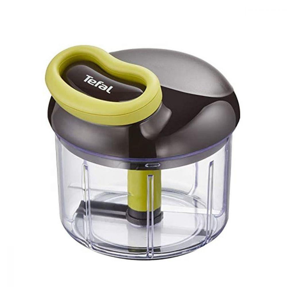Tefal 5 Second Manual Chopper 900 ml + Free 1 Puree Blade / K1320404 - Karout Online -Karout Online Shopping In lebanon - Karout Express Delivery 
