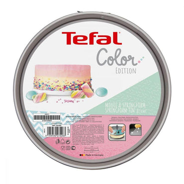 Tefal Color Edition Springform pan 19 cm Blue / J1671104 - Karout Online -Karout Online Shopping In lebanon - Karout Express Delivery 