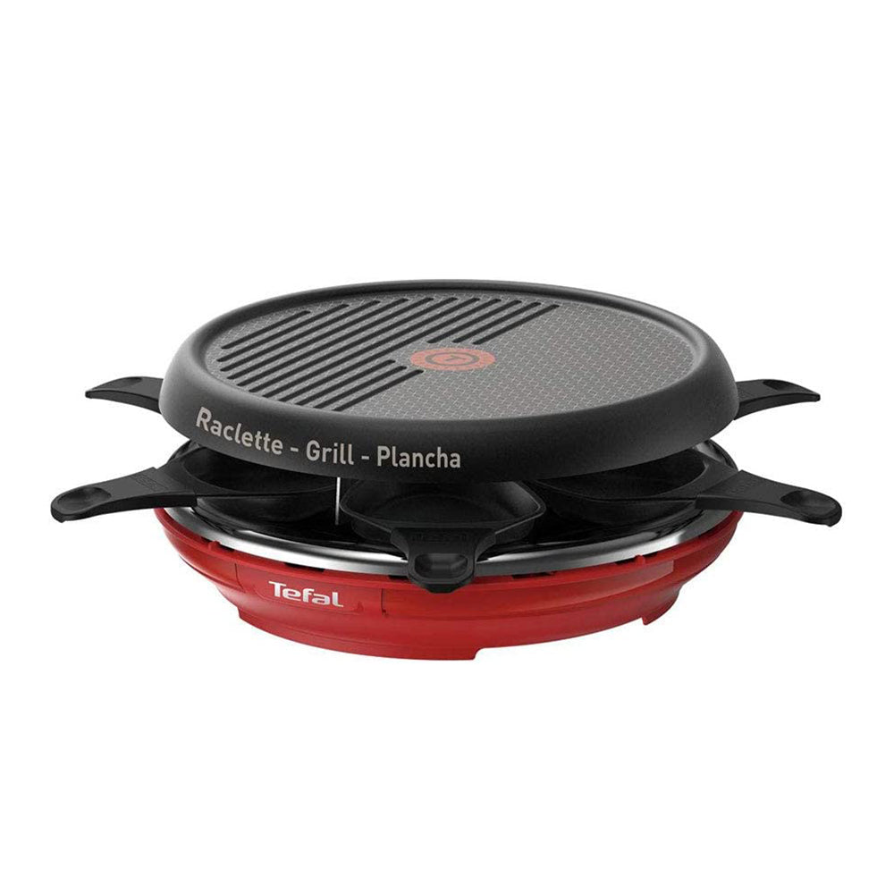 Tefal Raclette Colormania Red 850W 6 People / RE12A512
