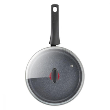 Tefal Mineralia Force Sautepan 24cm With Glass Lid / G1233223 - Karout Online -Karout Online Shopping In lebanon - Karout Express Delivery 