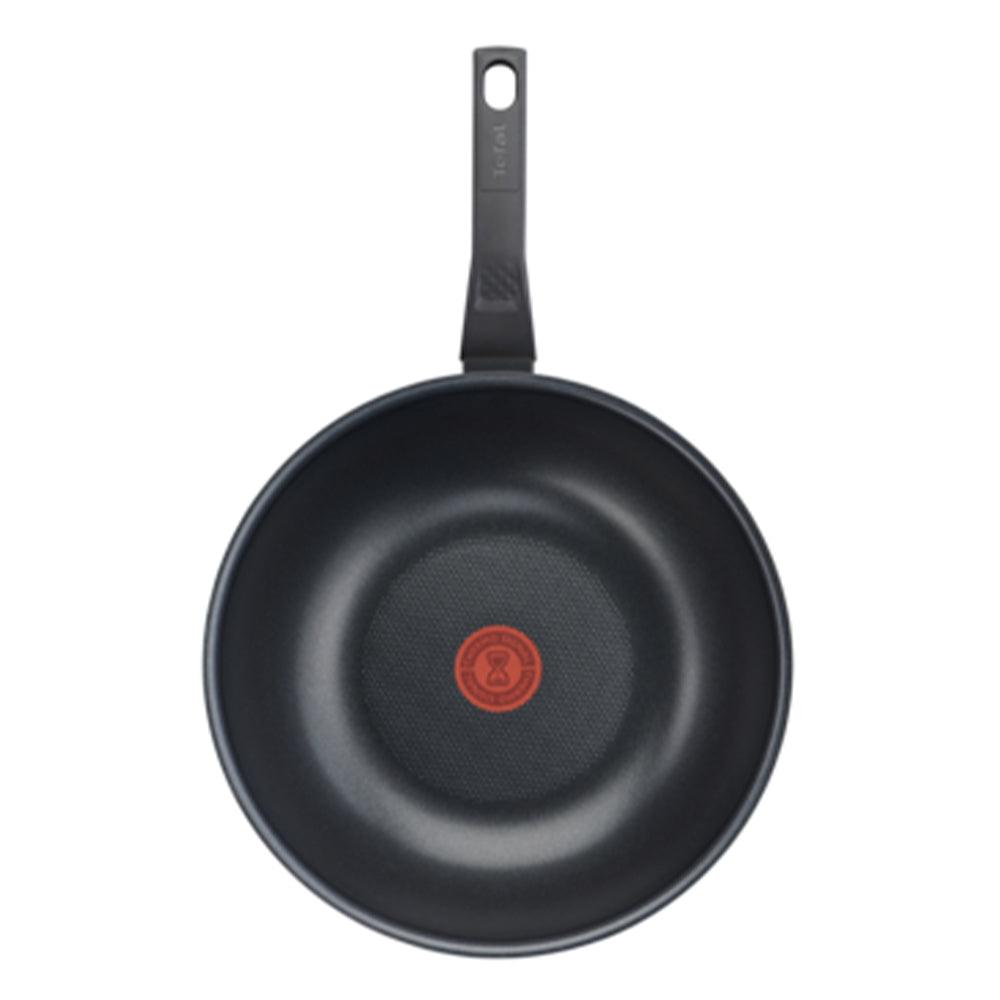 Tefal Easy Cook And Clean Wokpan Frypan 28cm / B5541902 - Karout Online -Karout Online Shopping In lebanon - Karout Express Delivery 