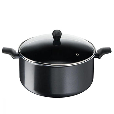 Tefal Cook N Clean 24cm Stewpot + Lid, Aluminum Non Stick / B2984683 - Karout Online -Karout Online Shopping In lebanon - Karout Express Delivery 