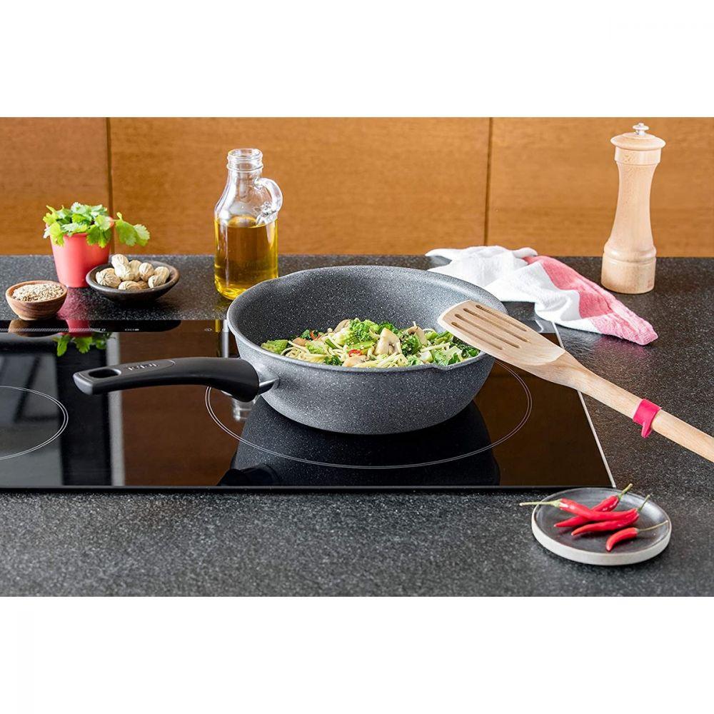 Tefal Mineralia Force 26cm Multipan (Pouring Edge) Aluminum Non Stick/ G1237723 - Karout Online -Karout Online Shopping In lebanon - Karout Express Delivery 