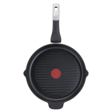 Tefal Unlimited Round Grillpan Cast Aluminum 26 cm / E2294074 - Karout Online -Karout Online Shopping In lebanon - Karout Express Delivery 