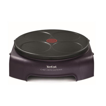 Tefal Crepe And PanCake Party Compact 4 Plates Black 900 w / PY303633 - Karout Online -Karout Online Shopping In lebanon - Karout Express Delivery 