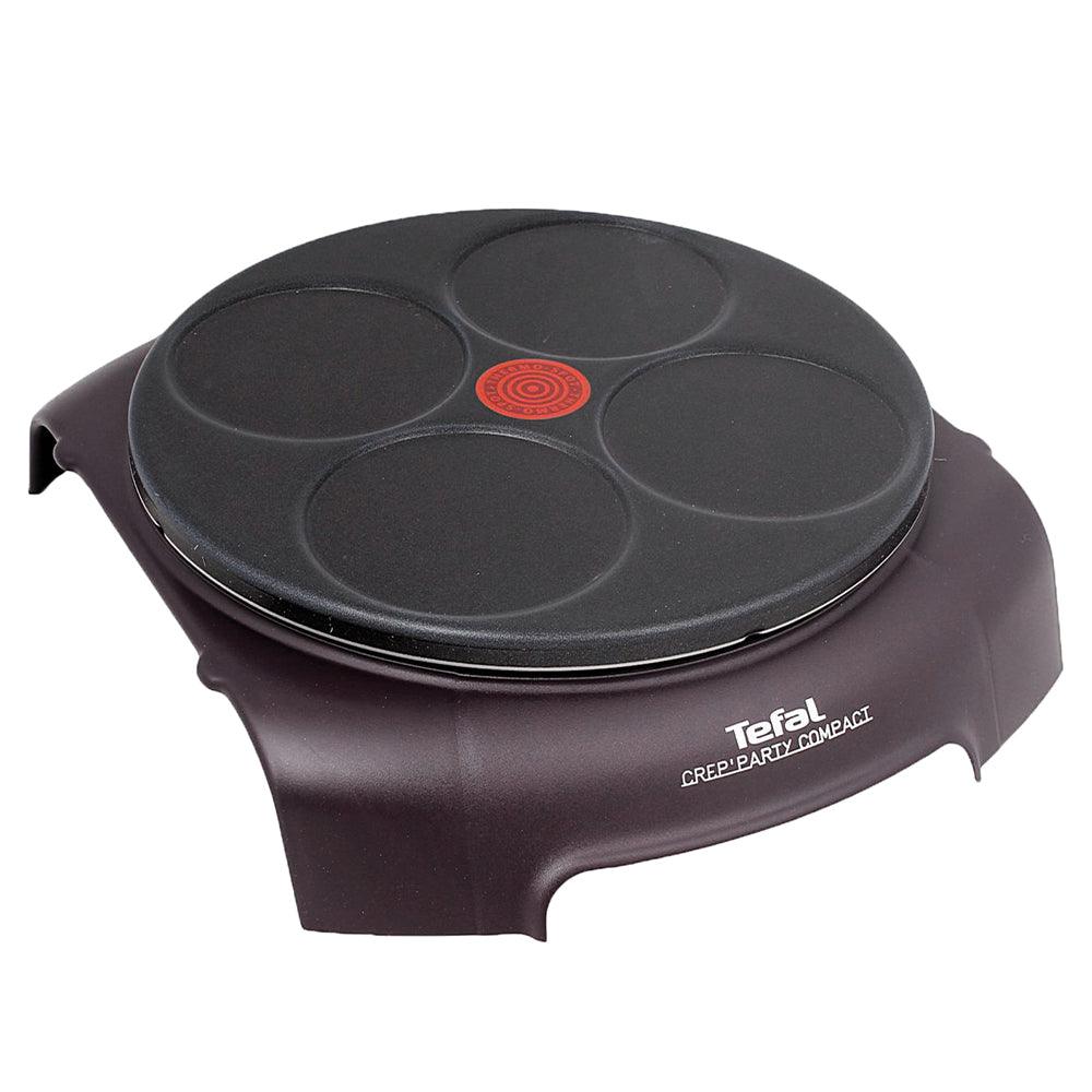 Tefal Crepe And PanCake Party Compact 4 Plates Black 900 w / PY303633 - Karout Online -Karout Online Shopping In lebanon - Karout Express Delivery 