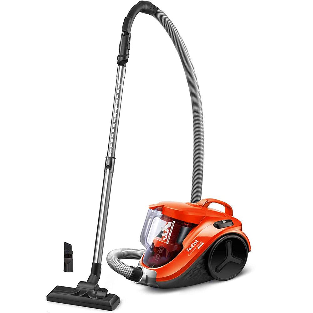 Tefal Compact Power Cyclone Vacuum Cleaner 750 Watts, Orange / TW3724HA - Karout Online -Karout Online Shopping In lebanon - Karout Express Delivery 