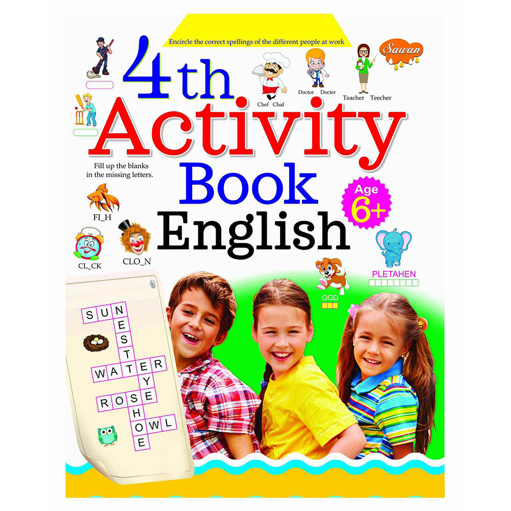 Sawan 4th Activity Book English