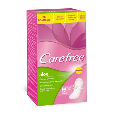 Carefree Aloe Vera Airflow Liner 32 pcs.