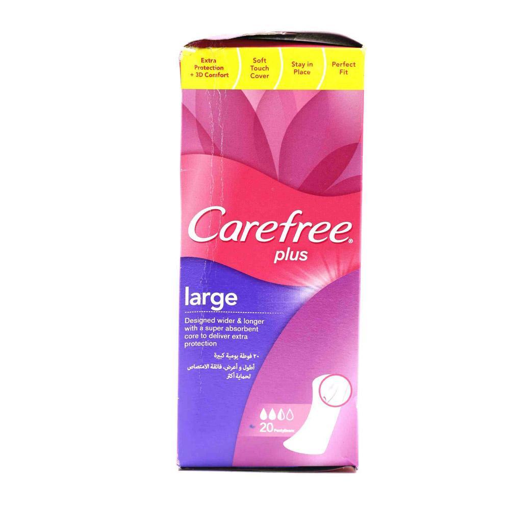 Carefree Plus – Protects Slips – Maxi – Pack of 20.