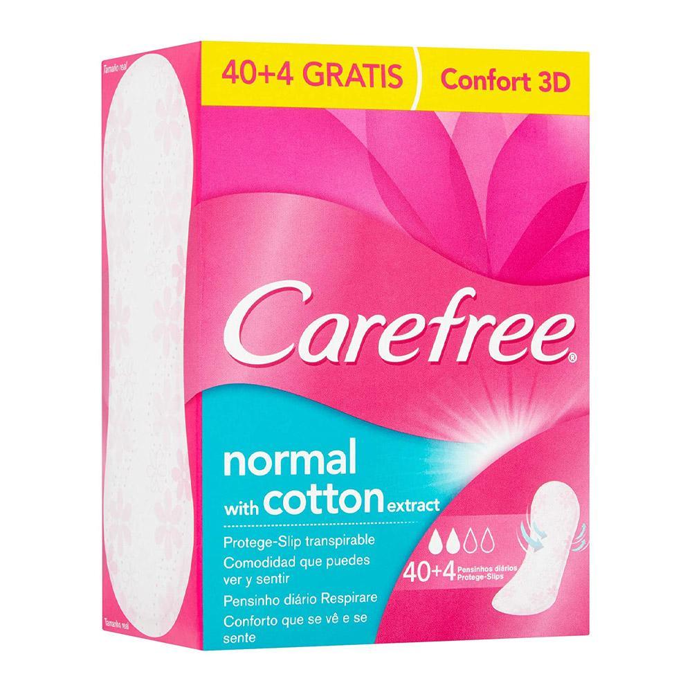 Carefree Cotton Panty liner 44 pcs.
