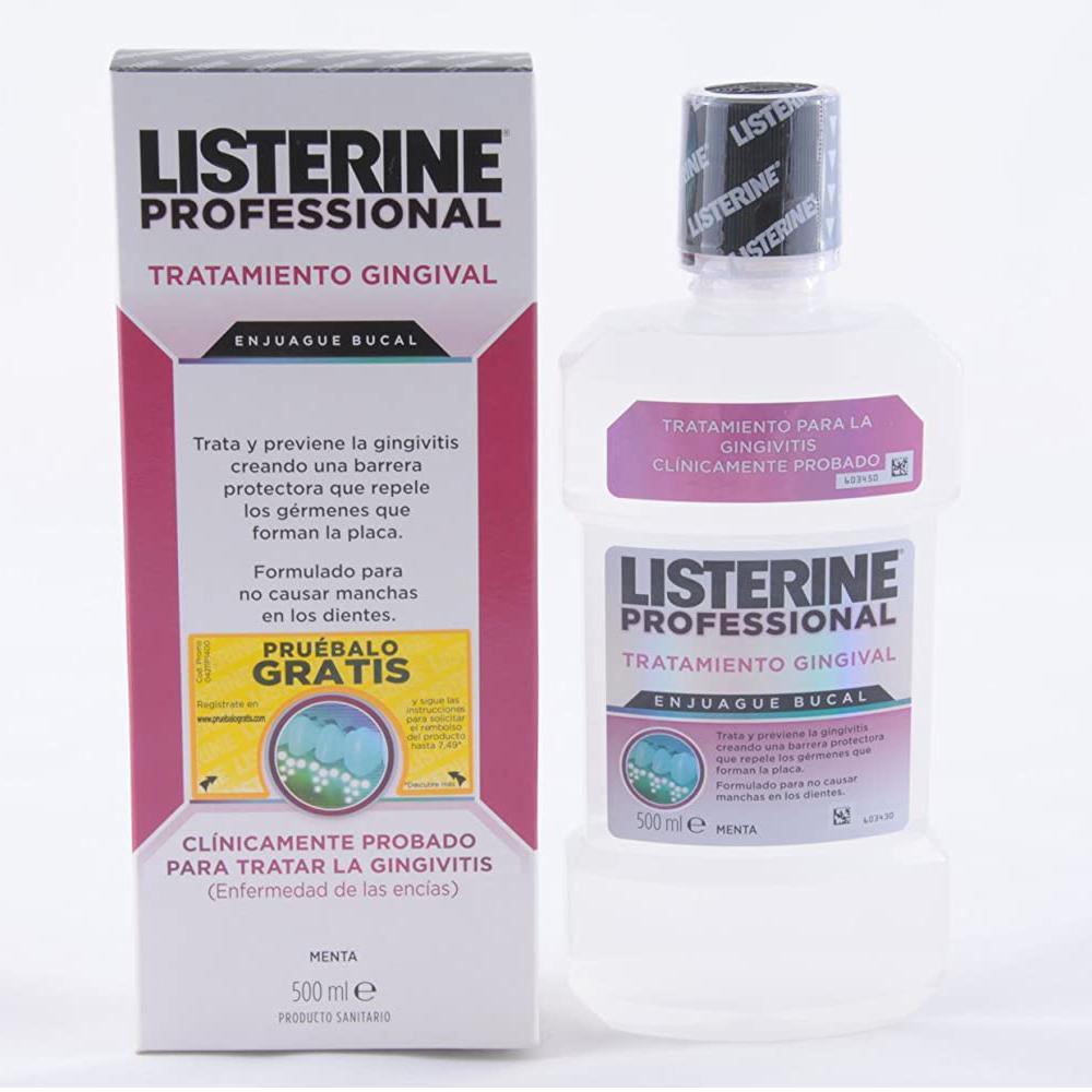 Listerine Tratamiento Gingival 500 ml.