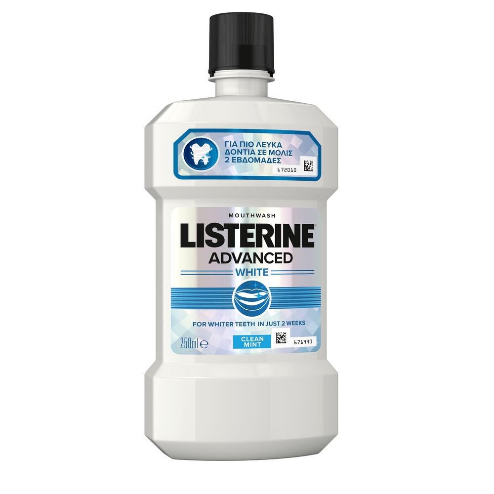 Listerine Advanced White Mouthwash 250Ml Personal Care