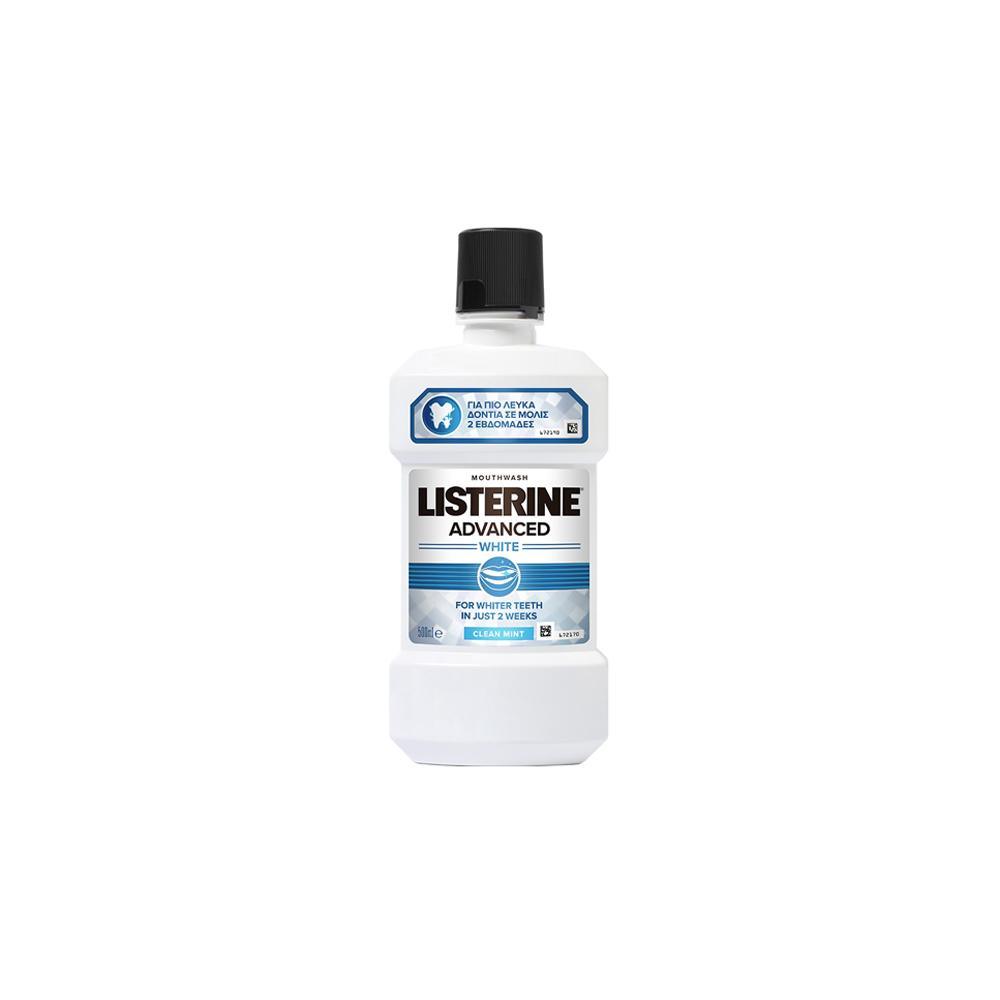 Listerine Advanced White Mouthwash  500ml.