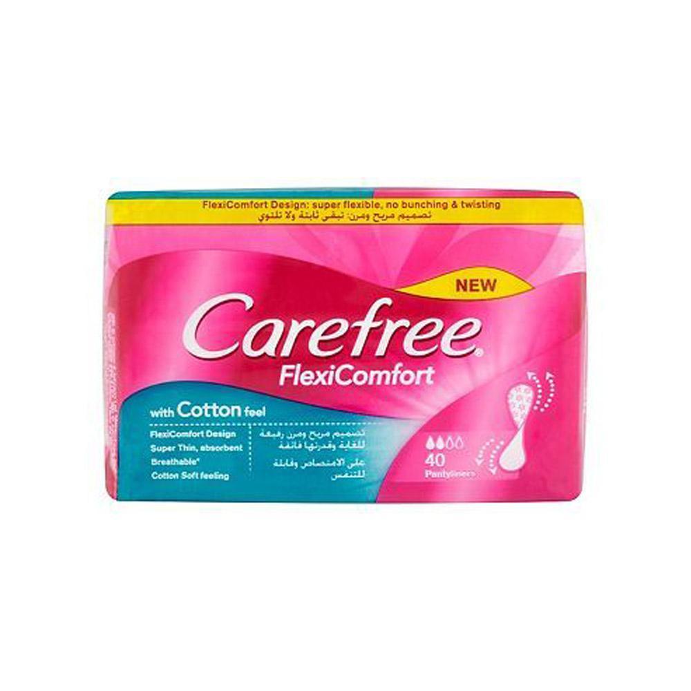 Carefree Flexi Comfort with Cotton Feel 40 pcs.