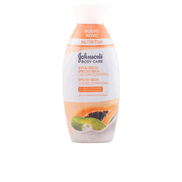 Johnsons Vita Rich Silk Effect Papaya Body Lotion 400ml Unisex.