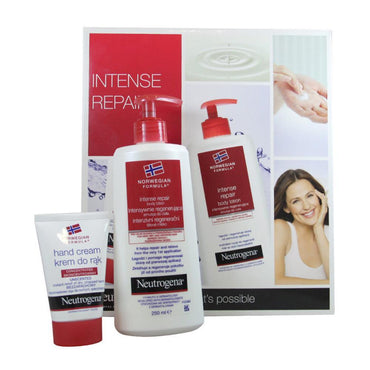 Neutrogena Intensive repair Pack Hand Cream 75 ml. + Body Milk 250 ml.