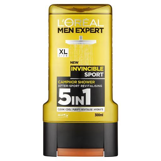 L'Oreal Men Shower Gel Invincible Sport 300 ml.