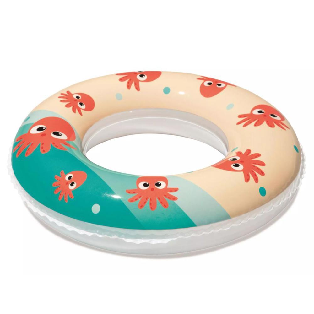 Bestway Inflatable Swim Ring Safety Salve And Supporter For Kids 61Cm (24) 36014 Octopus Summer