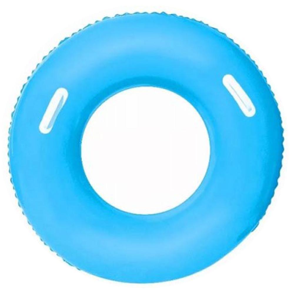 Bestway Inflatable Swim Ring With Handles Blue Summer