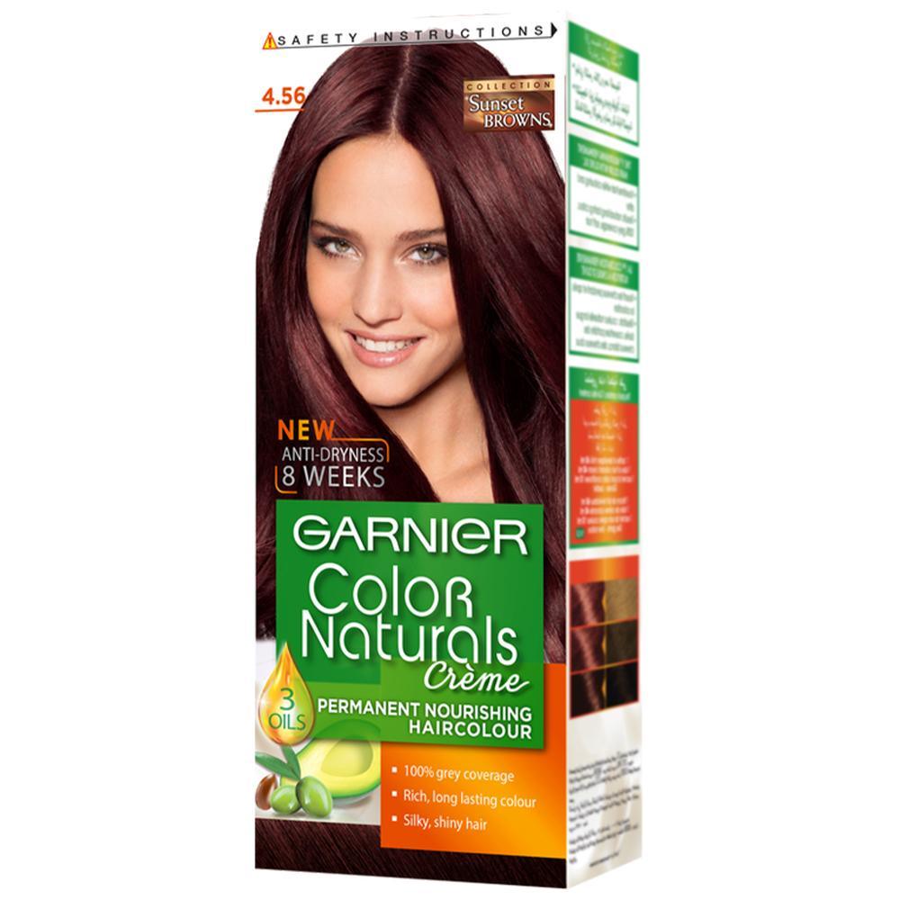 Garnier Color Naturals Red Mahogany Hair Color No. 4.56.