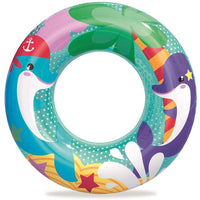 Bestway Sea Creature Swim Ring, Multi-Colour, 51 cm.