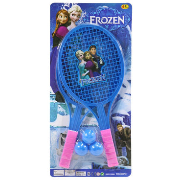 Characters Plastic Racket With 3 Balls Frozen Toys & Baby