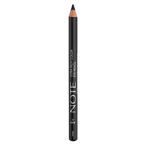 Note Ultra Rich Color Eye Pencil  01 black / 2626 - Karout Online -Karout Online Shopping In lebanon - Karout Express Delivery 