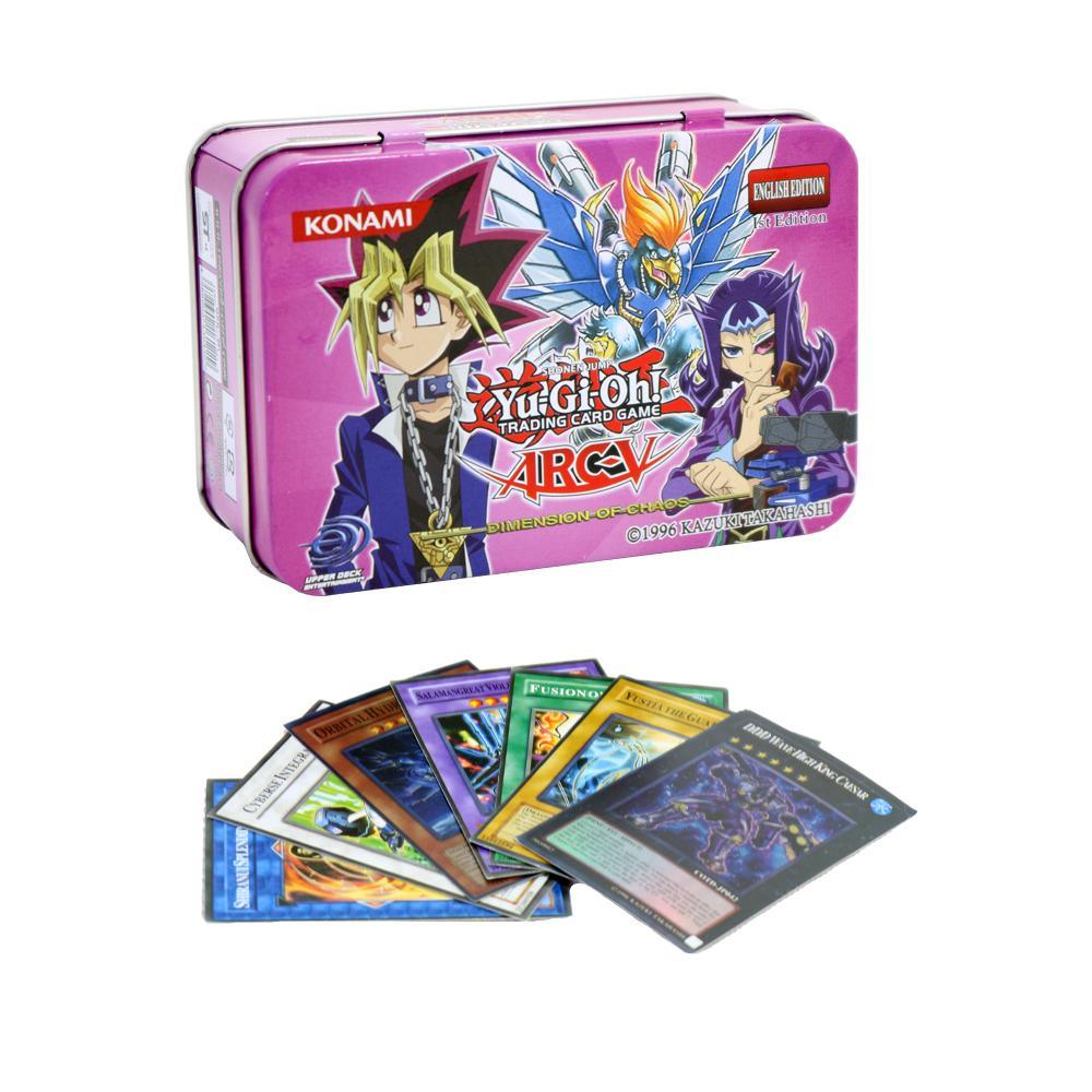 Yugioh Metal Box Trading Card Yu Gi Oh Game Paper Card ( 42 cards) /43 Yugioh Metal Box Trading Card Yu Gi Oh Game Paper Card ( 42 cards) /43