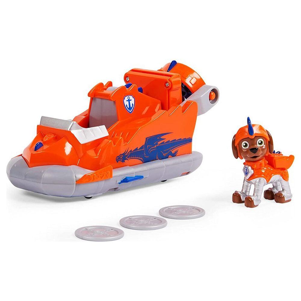 Paw Patrol Rescue Knights Deluxe Vehicle Zuma - Karout Online -Karout Online Shopping In lebanon - Karout Express Delivery 