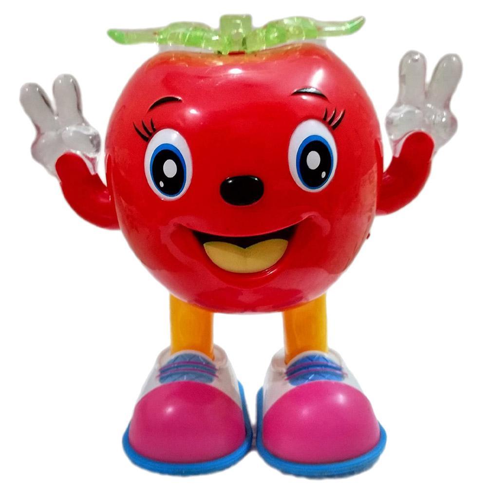 Dancing Apple Creative Light & Sound Baby Toy Red Toys