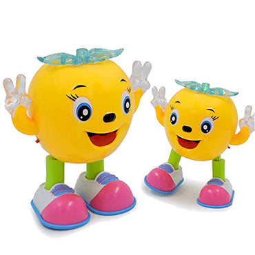 Dancing Apple Creative Light & Sound Baby Toy Yellow Toys