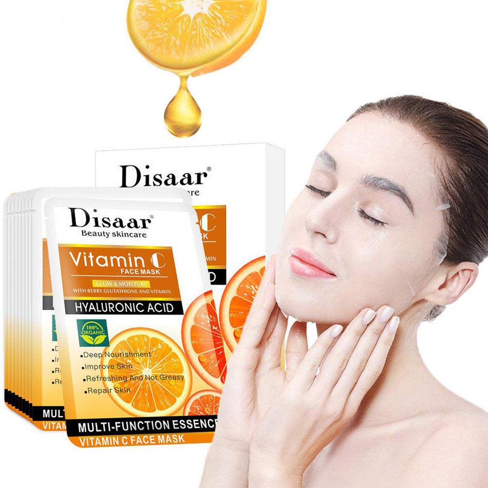 Disaar Beauty Vitamin C Face Mask - Karout Online -Karout Online Shopping In lebanon - Karout Express Delivery 