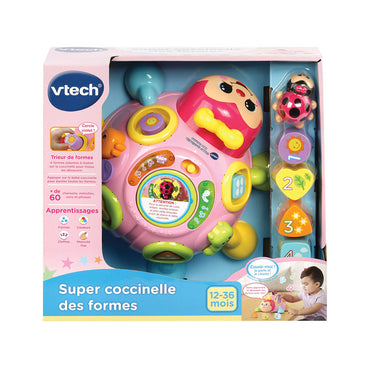 Vtech Super coccinelle Shapes - French Pink