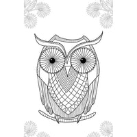 Pegasus Mini Adult Colouring Pad - Animals